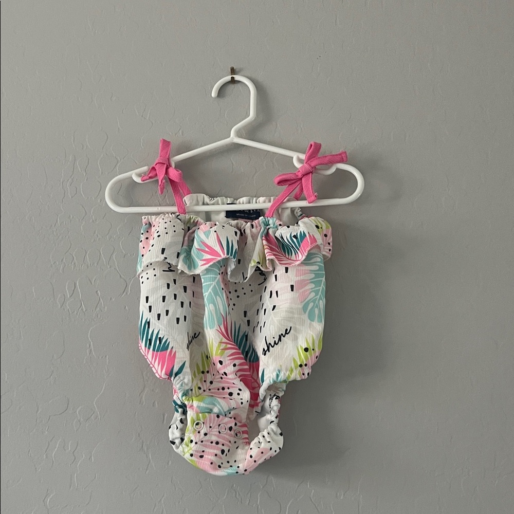 Andy & Evan Multicolor Baby Romper